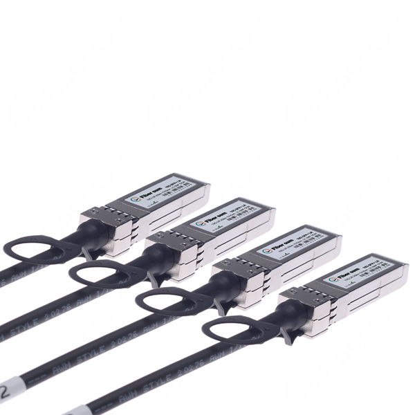 Arista Networks CAB-Q-S-5M Compatible 40G-DAC-CU QSFP+ to 4xSFP+ Passive 5M (16.4ft) 26AWG Direct Attach Cables